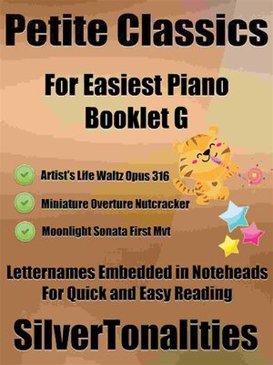 cover image of Petite Classics for Easiest Piano Booklet G